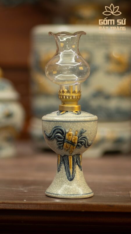 Bộ đồ thờ men rạn Hỷ Sự Nạp Phúc bo do tho men ran hy su nap phuc 60