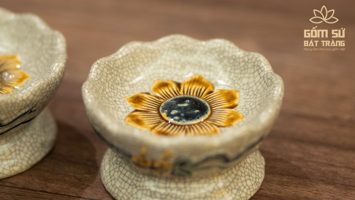 Bộ đồ thờ men rạn Hỷ Sự Nạp Phúc bo do tho men ran hy su nap phuc 63