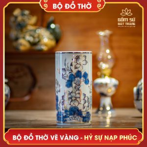 Bộ đồ thờ vẽ vàng Hỷ Sự Nạp Phúc bo do tho ve vang hy su nap phuc 15