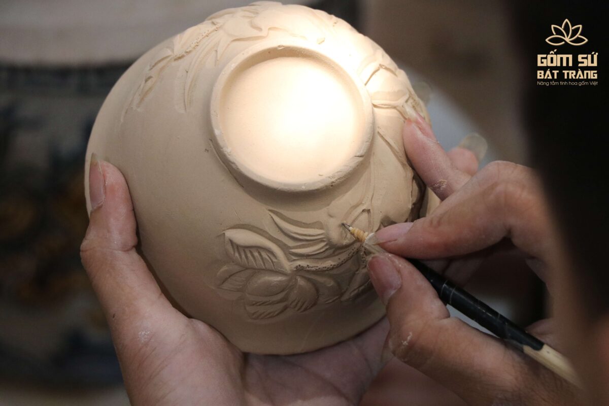 Bộ đồ thờ men rạn Phát Tài bo do tho men ran phat tai 18