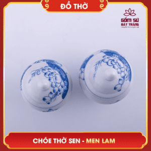 Chóe thờ Hoa Sen men lam choe tho hoa sen men lam 2