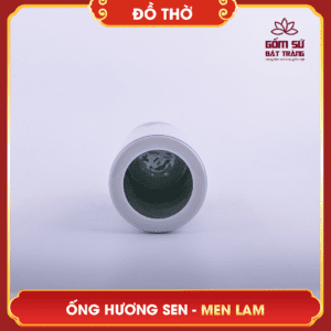 Ống hương Hoa Sen men lam ong huong sen men lam 4