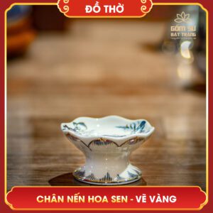 chan nen hoa sen ve vang 2