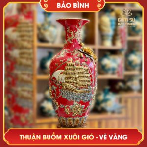 Bảo bình vẽ vàng Thuận Buồm Xuôi Gió H80 bao binh ve vang thuan buom xuoi gio h80 1