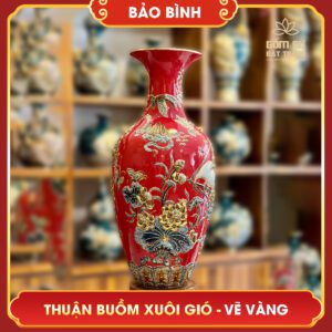 Bảo bình vẽ vàng Thuận Buồm Xuôi Gió H80 bao binh ve vang thuan buom xuoi gio h80 2