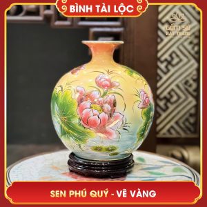 binh tai loc ve vang sen phu quy h30 14