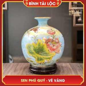 binh tai loc ve vang sen phu quy h30 16