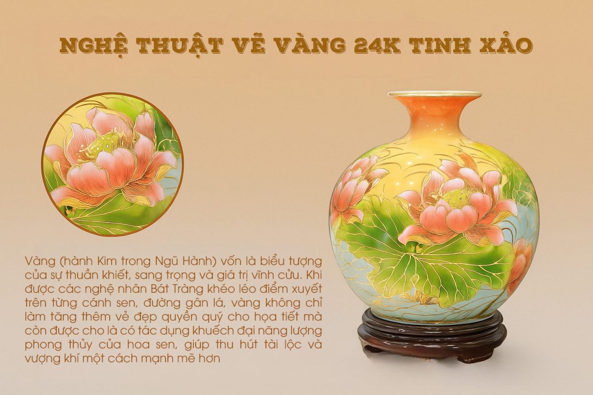 binh tai loc ve vang sen phu quy h30 20