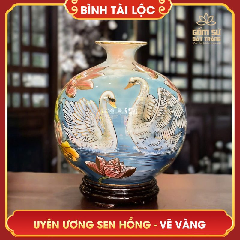 binh tai loc ve vang uyen uong sen hong h32 4
