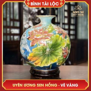 binh tai loc ve vang uyen uong sen hong h32 6