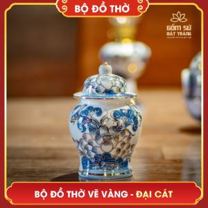 Bộ đồ thờ vẽ vàng Đại Cát bo do tho ve vang dai cat 20
