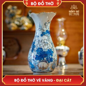 Bộ đồ thờ vẽ vàng Đại Cát bo do tho ve vang dai cat 25