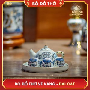 Bộ đồ thờ vẽ vàng Đại Cát bo do tho ve vang dai cat 26