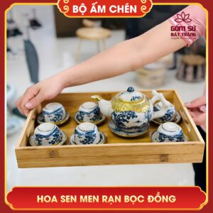 bo am chen bat trang hoa sen men ran boc dong 2