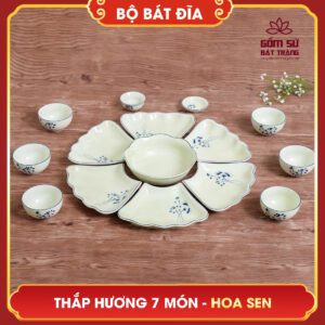 Bộ bát đĩa thắp hương 7 món bo bat dia thap huong 7 mon 5