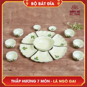 Bộ bát đĩa thắp hương 7 món bo bat dia thap huong 7 mon 6
