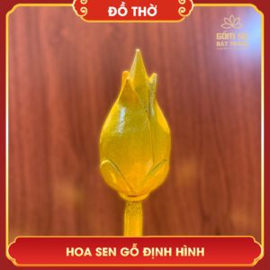 Hoa sen gỗ định hình hoa sen go dinh hinh 10