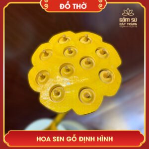 Hoa sen gỗ định hình hoa sen go dinh hinh 11