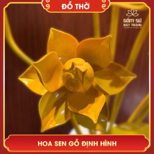 Hoa sen gỗ định hình hoa sen go dinh hinh 13
