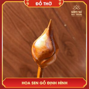 Hoa sen gỗ định hình hoa sen go dinh hinh 3