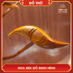 Hoa sen gỗ định hình hoa sen go dinh hinh 5
