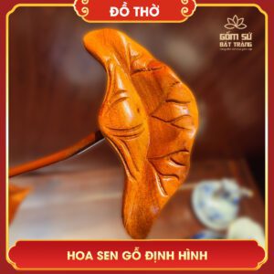 Hoa sen gỗ định hình hoa sen go dinh hinh 6