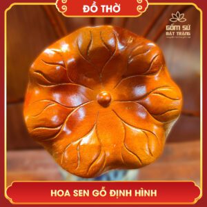 Hoa sen gỗ định hình hoa sen go dinh hinh 7