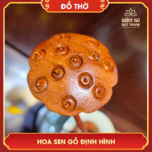 Hoa sen gỗ định hình hoa sen go dinh hinh 9