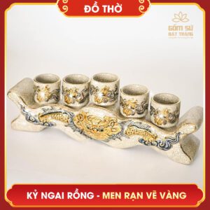 Kỷ ngai Rồng men rạn vẽ vàng ky ngai rong men ran ve vang 3