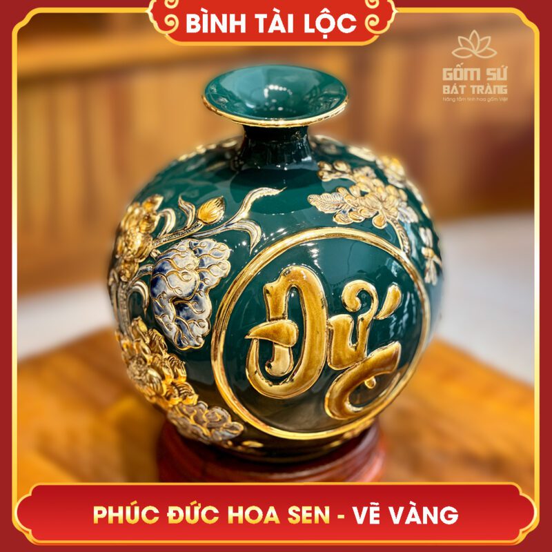 binh tai loc phuc duc hoa sen ve vang 10