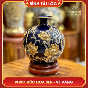 binh tai loc phuc duc hoa sen ve vang 20