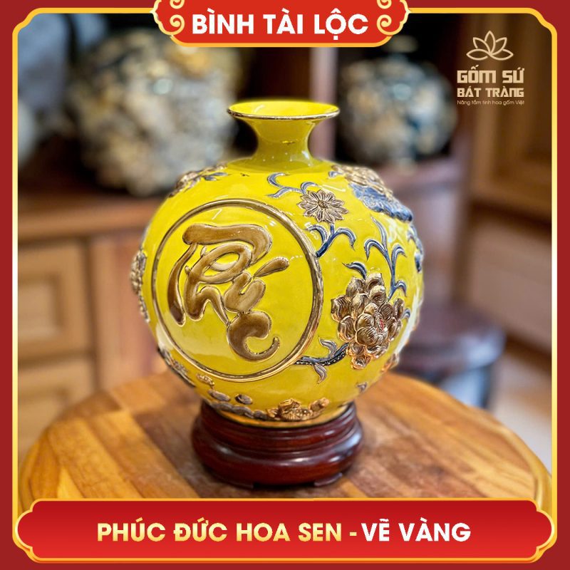 binh tai loc phuc duc hoa sen ve vang 31