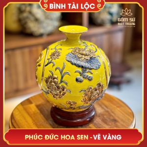 binh tai loc phuc duc hoa sen ve vang 33