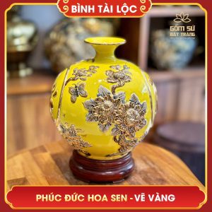binh tai loc phuc duc hoa sen ve vang 34