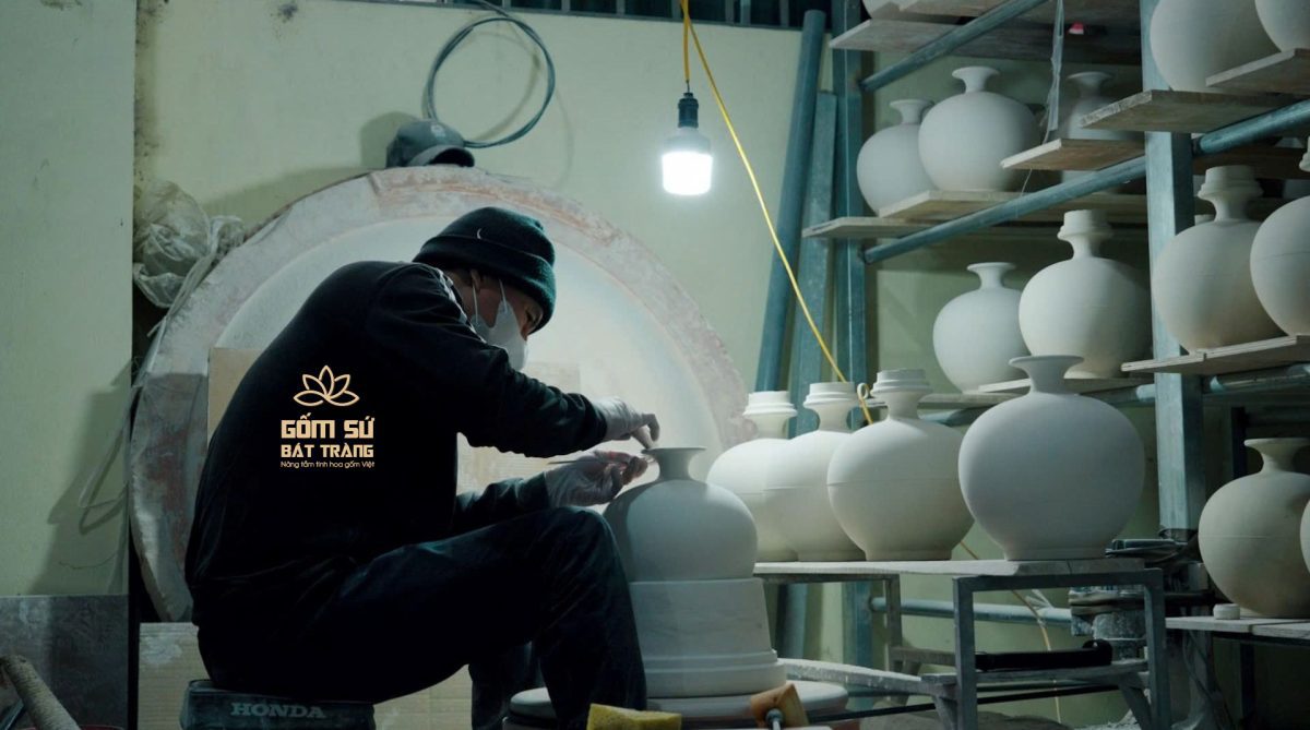 Bình tài lộc vẽ vàng Phú Quý Mãn Đường H26 binh tai loc ve vang phu quy man duong h26 25