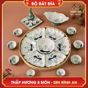 Bộ bát đĩa thắp hương 8 món bo bat dia thap huong 8 mon 3