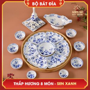 Bộ bát đĩa thắp hương 8 món bo bat dia thap huong 8 mon 7