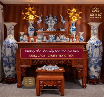 huong dan sap xep ban tho gia tien dung cach chuan phong thuy 1