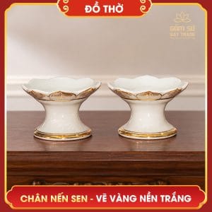 chan nen hoa sen ve vang nen trang 2