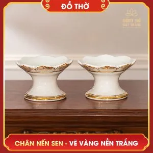 chan nen hoa sen ve vang nen trang 2