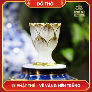 ly phat thu hoa sen ve vang nen trang 1