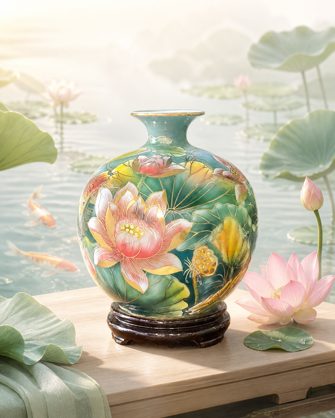 binh tai loc ve vang song ngu lien hoa h30 11