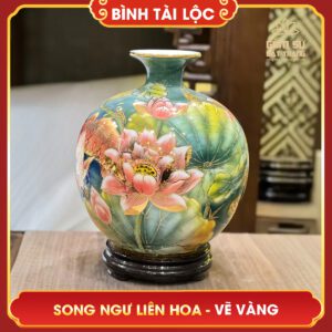 binh tai loc ve vang song ngu lien hoa h30 3