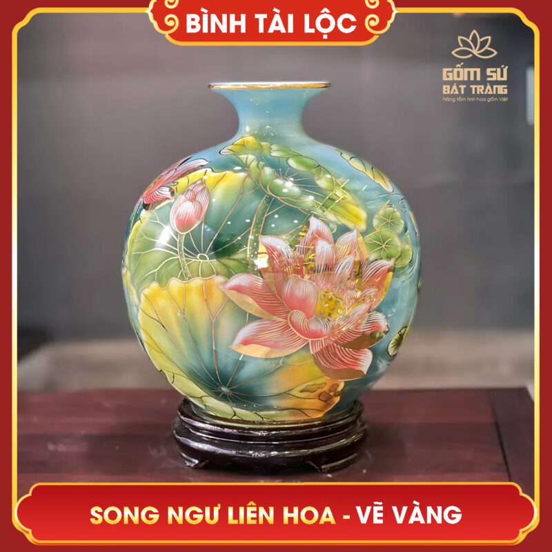binh tai loc ve vang song ngu lien hoa h30 6