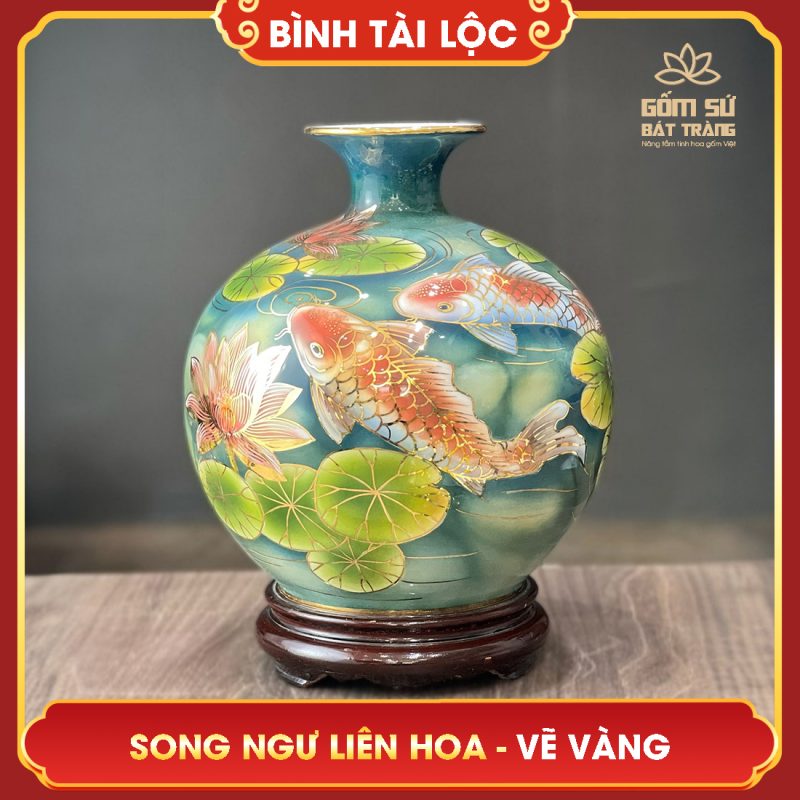 binh tai loc ve vang song ngu lien hoa h26 11
