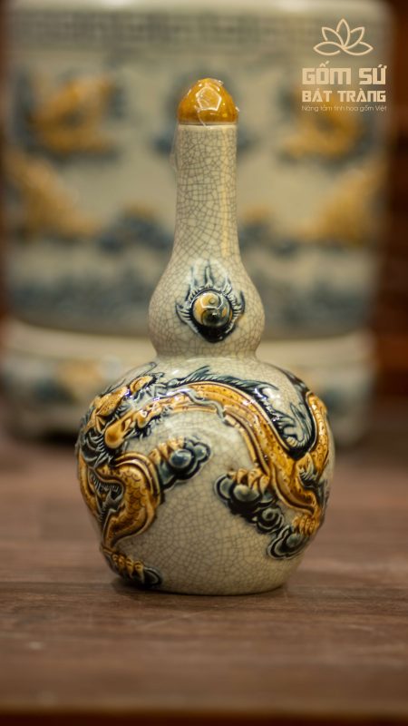 Bộ đồ thờ men rạn Đại Cát bo do tho men ran gom su bat trang 38