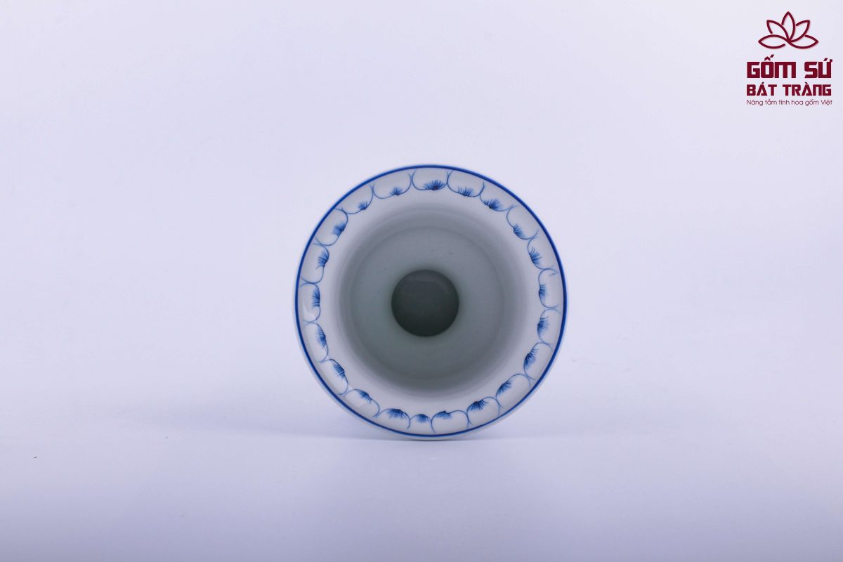 Bộ đồ thờ men lam Đại Cát bo do tho men lam 42