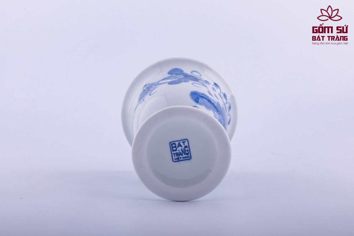 Bộ đồ thờ men lam Đại Cát bo do tho men lam 43