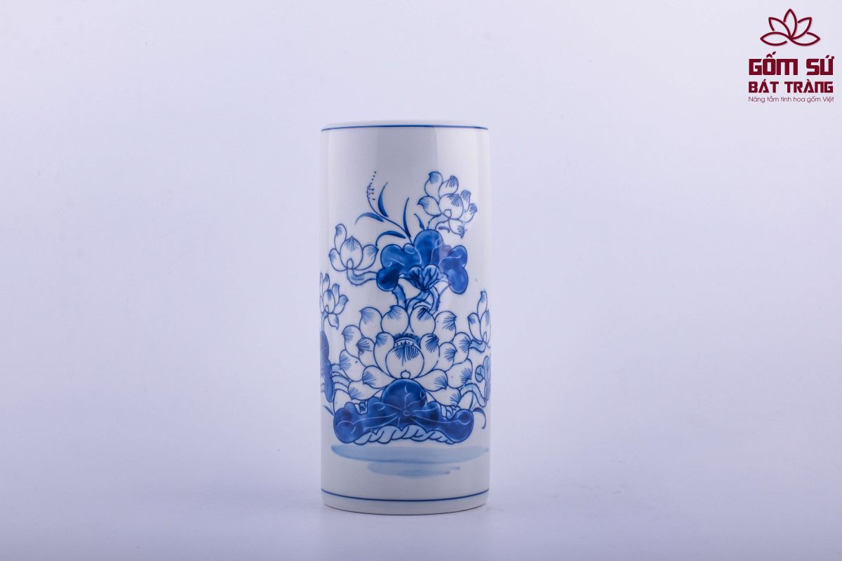 Bộ đồ thờ men lam Đại Cát bo do tho men lam 54