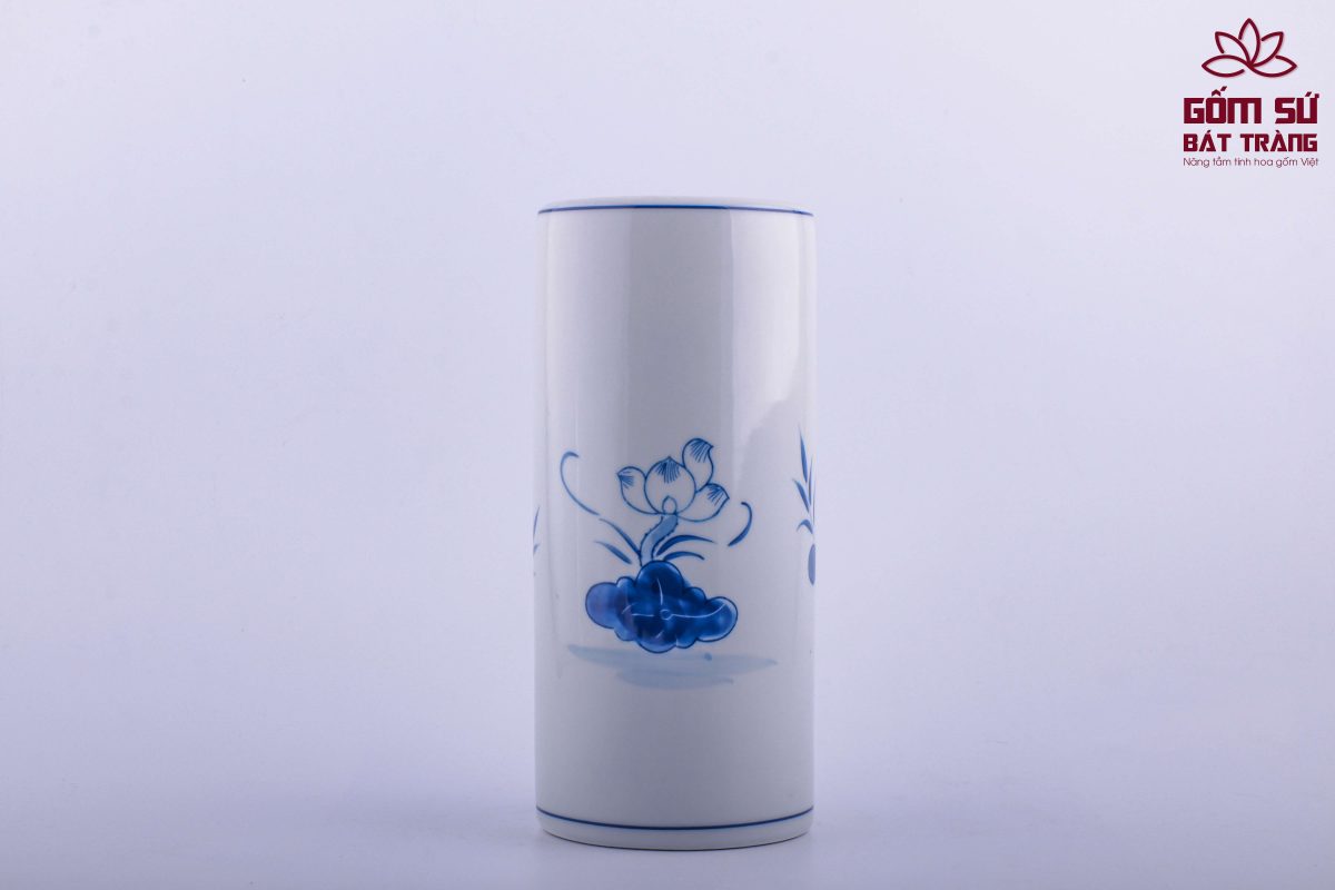 Bộ đồ thờ men lam Đại Cát bo do tho men lam 55